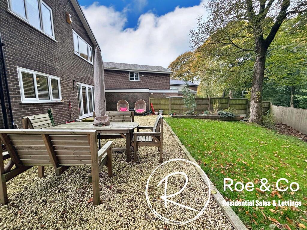 Rear garden
