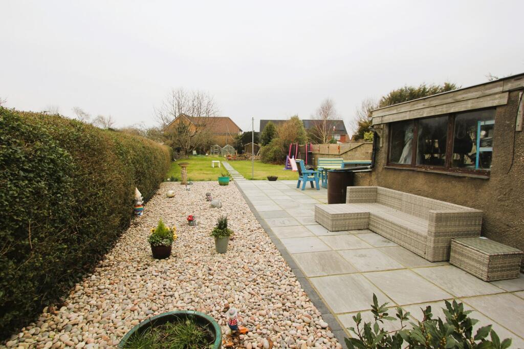 Rear garden