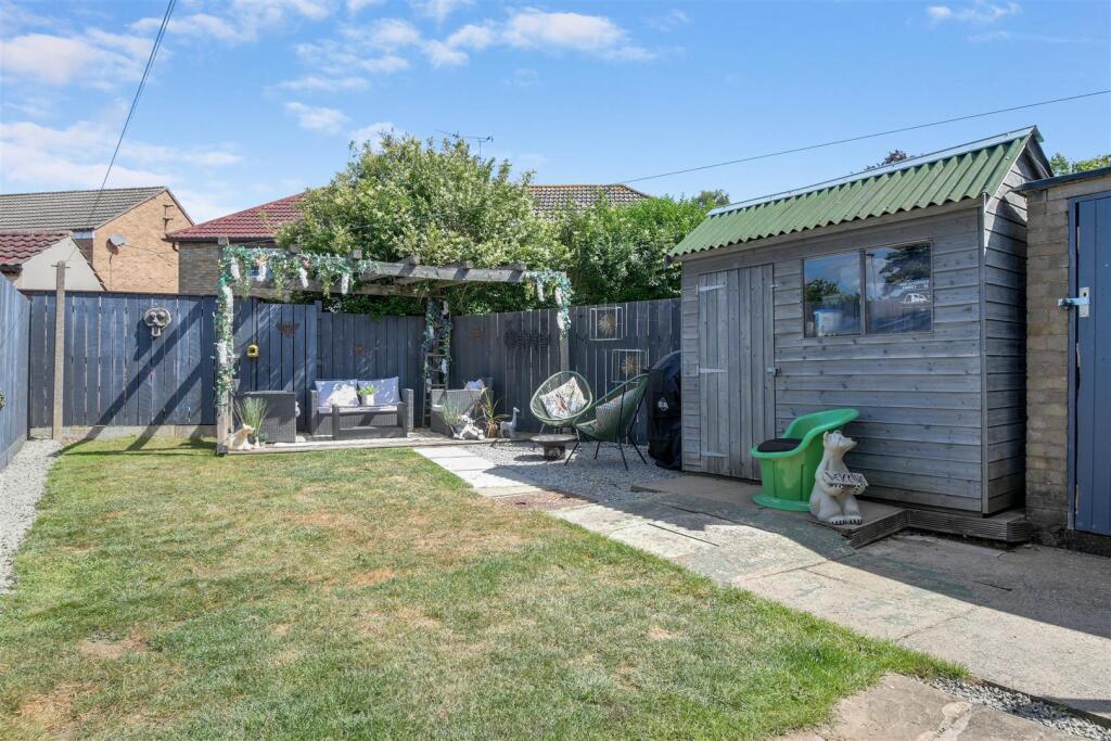 Rear garden