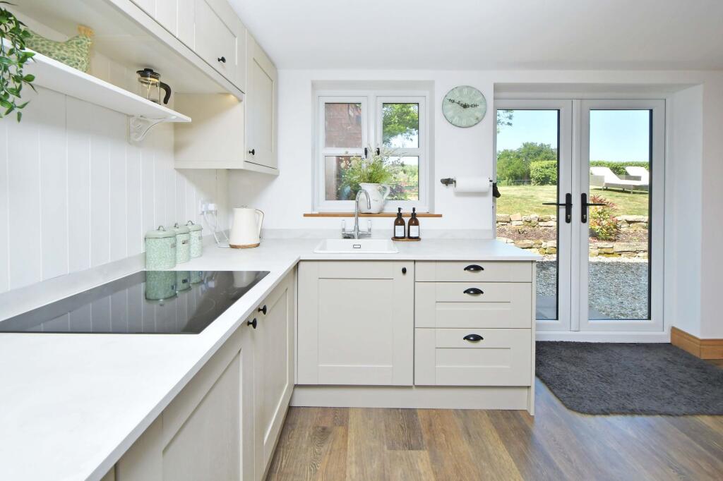 Kitchen view to rear courtyard