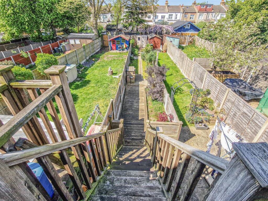 Steps Down To The Private Garden