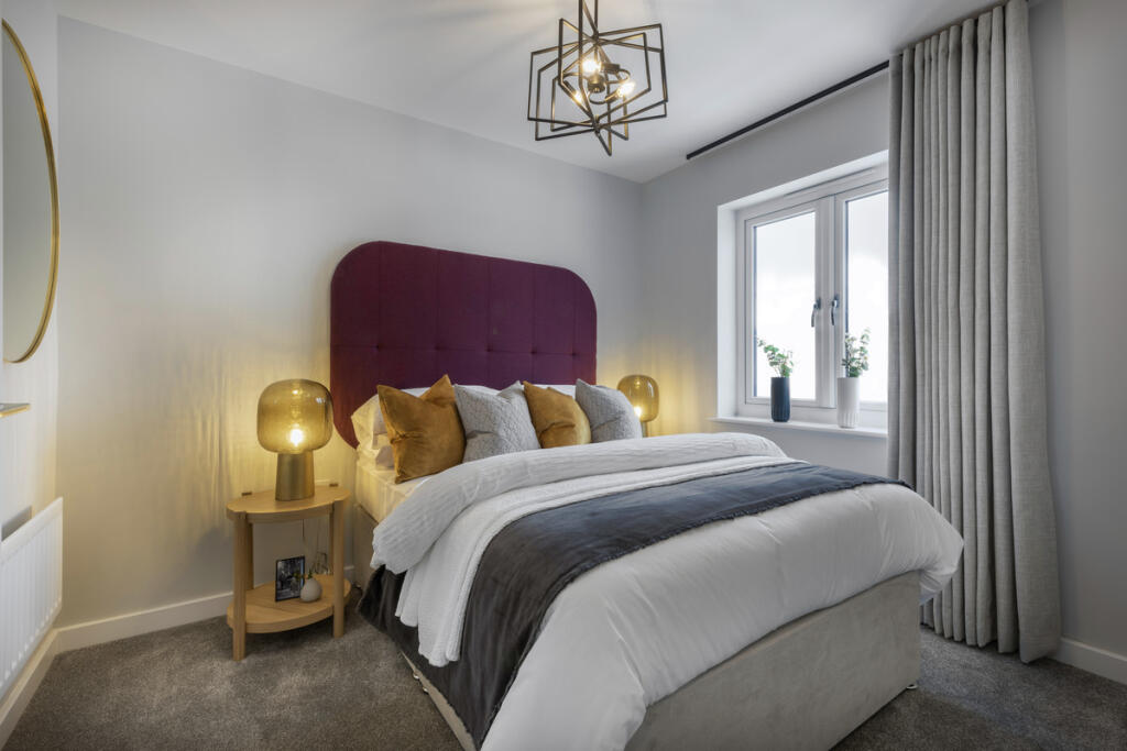 Indicative Bedroom, Contemporary Modern Decoration