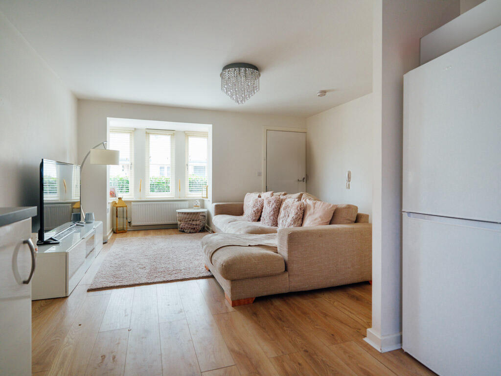 Open-Plan Living, Dining, and Kitchen