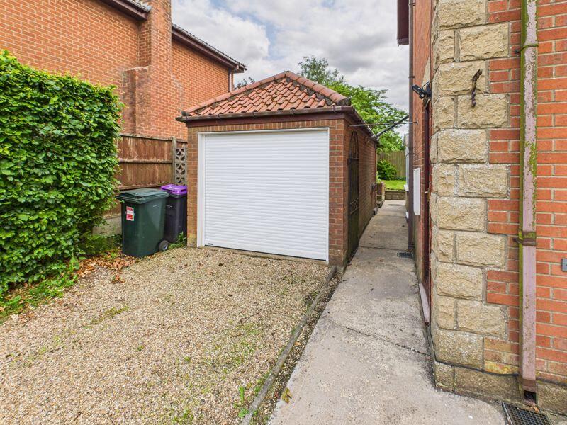 Single garage