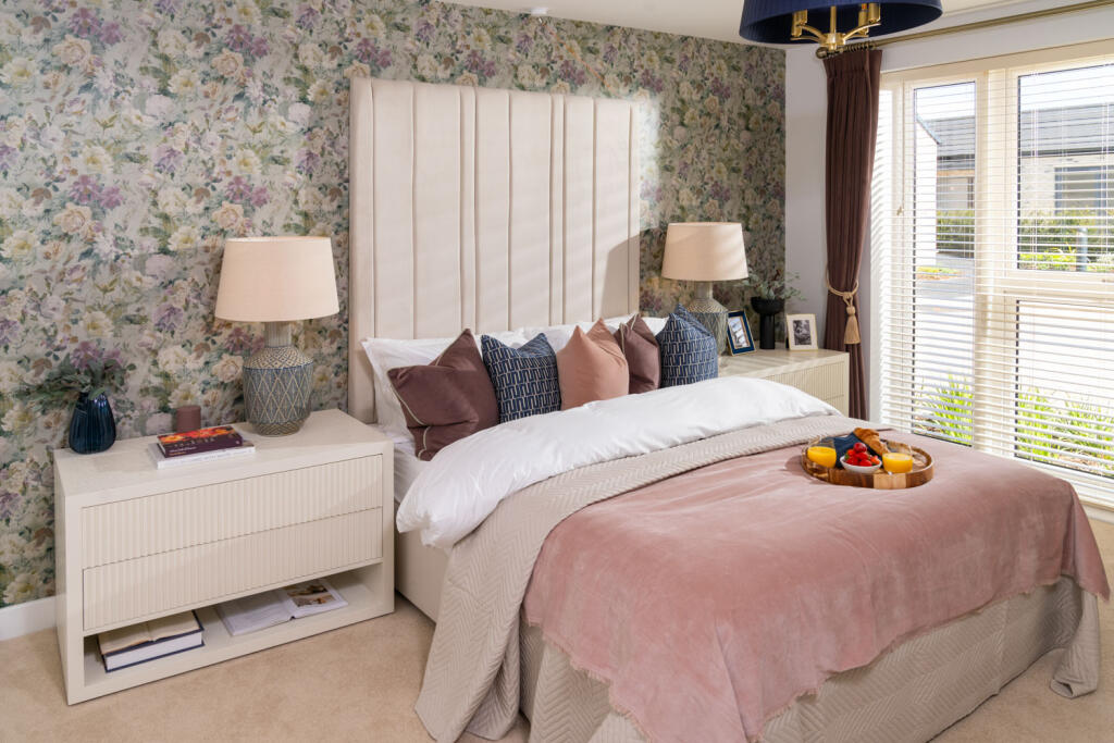 Show home bedroom