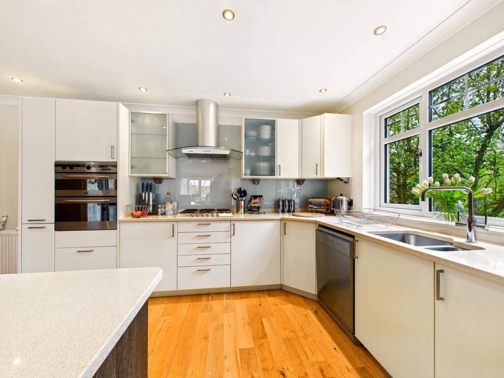 Open plan kitchen living space