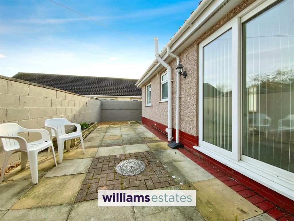 rear patio