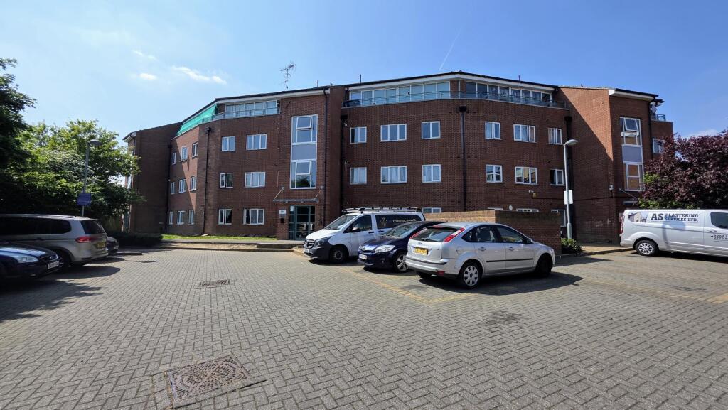 Rear block entrance and parking