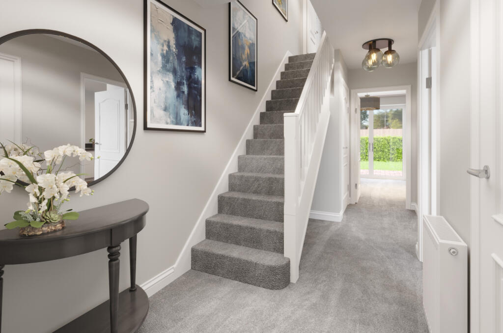 Ground Floor Entrance Hall CGI