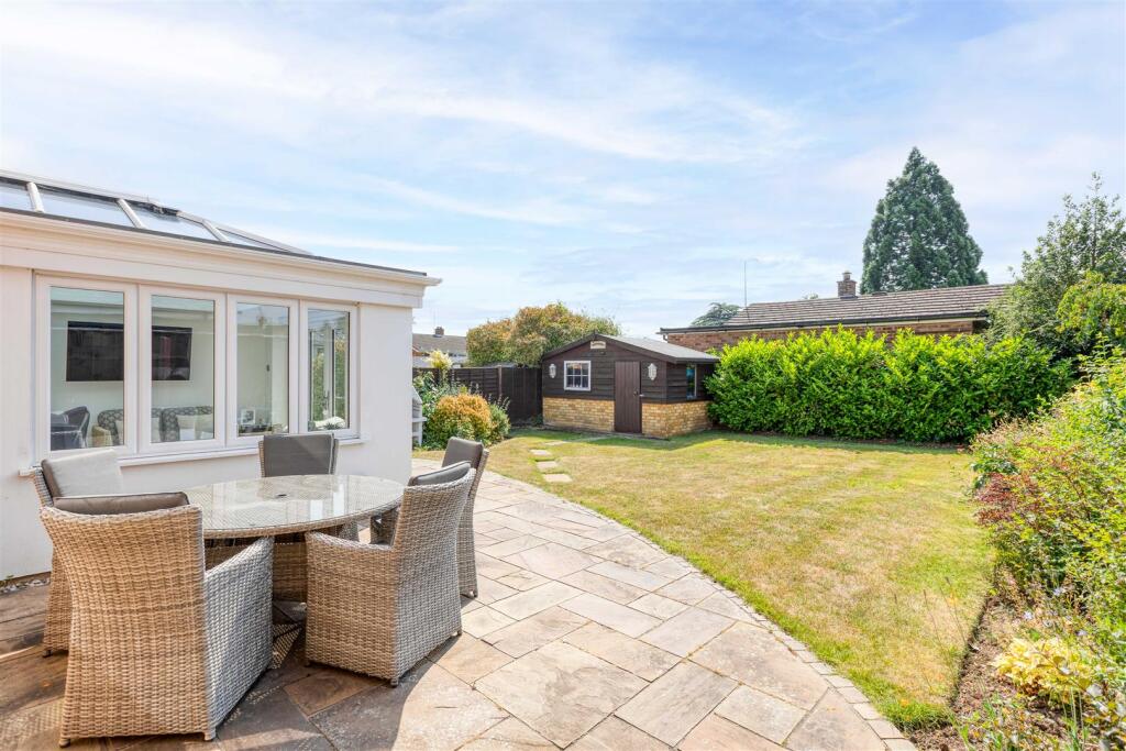 Southerly facing garden