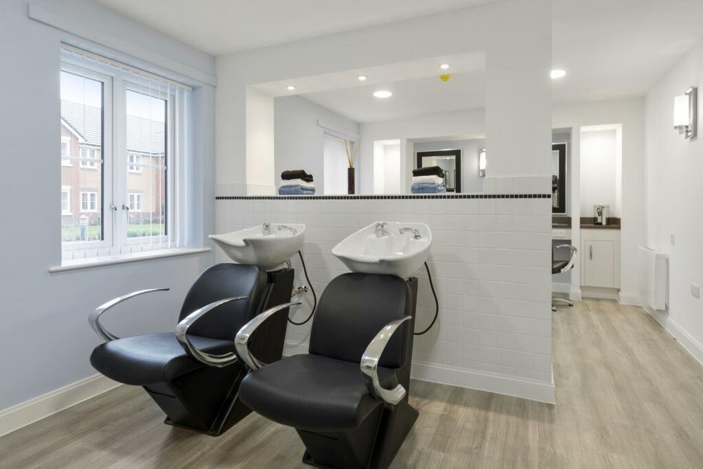 Relax and be pampered in the salon 