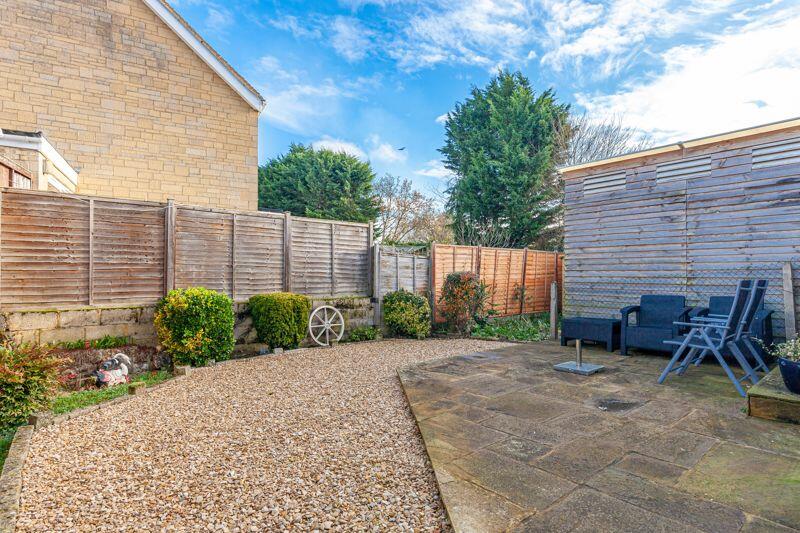Rear garden