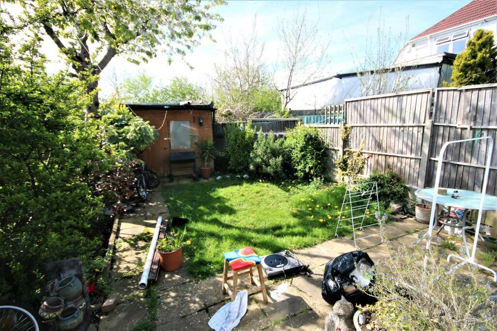 REAR GARDEN:
