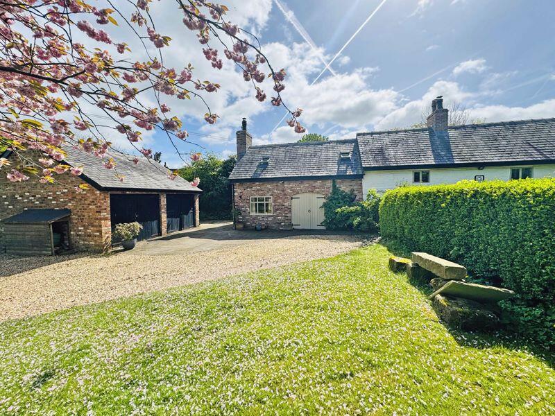 DRIVEWAY AND DOUBLE GARAGE