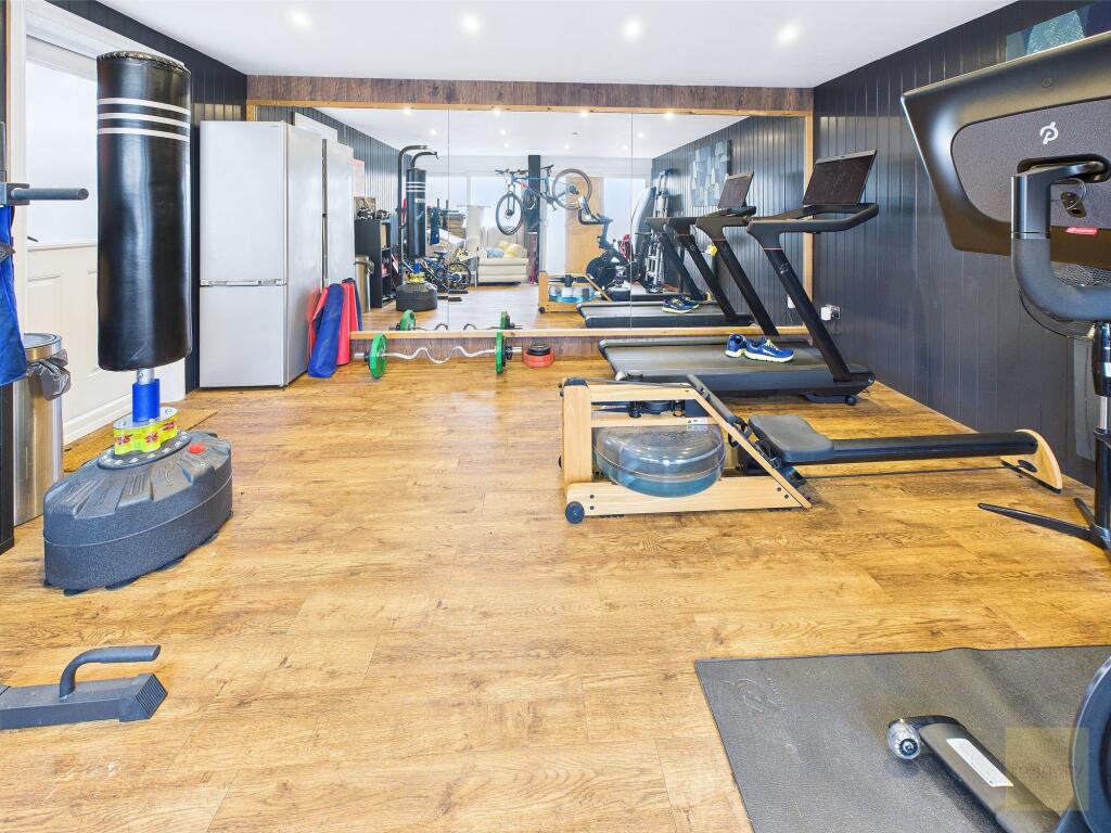 Gym (Converted Double Garage)