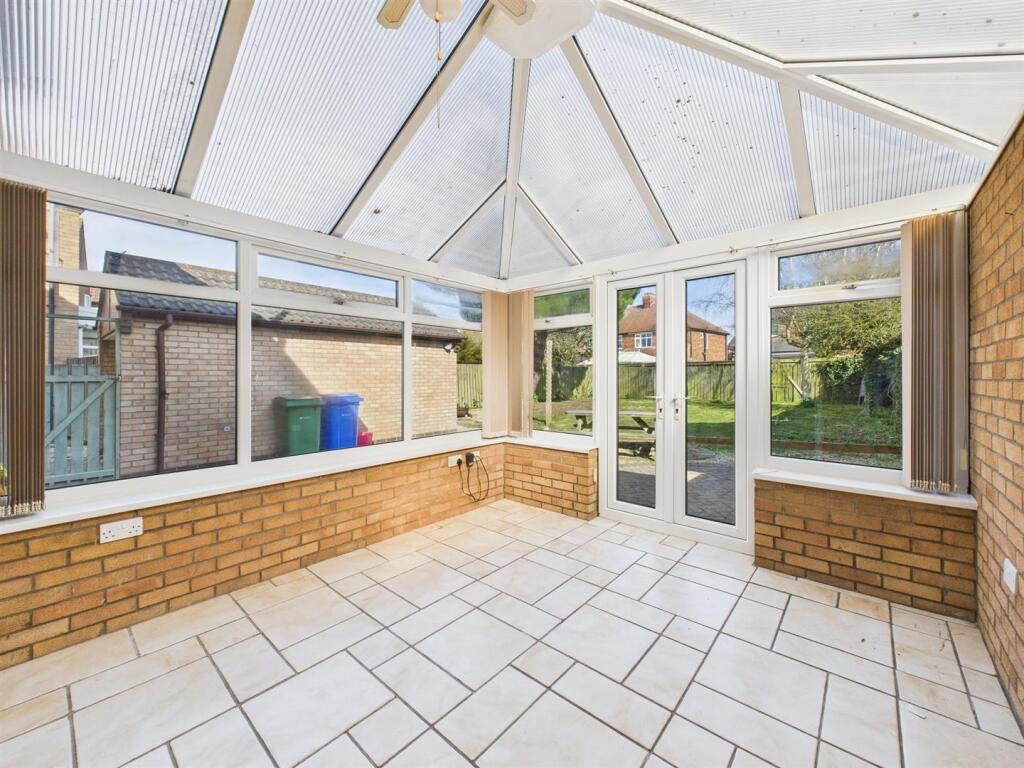 Upvc conservatory: