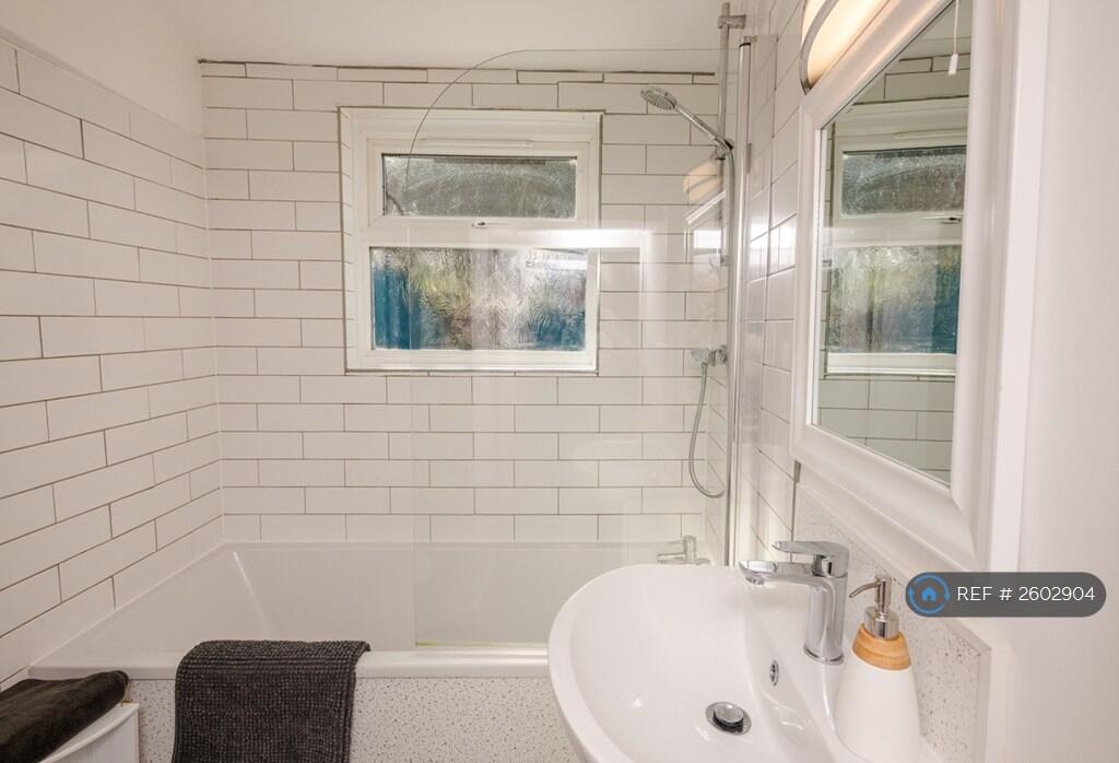 Downstairs Bathroom - Shower Over Bath