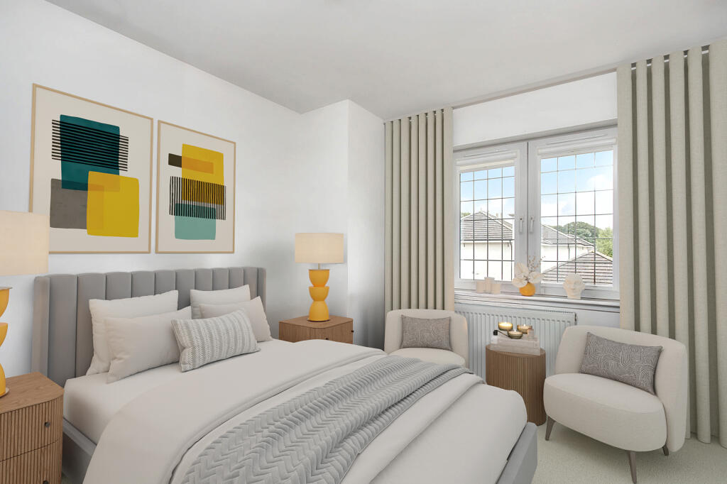 Bedroom 3 Virtually Staged