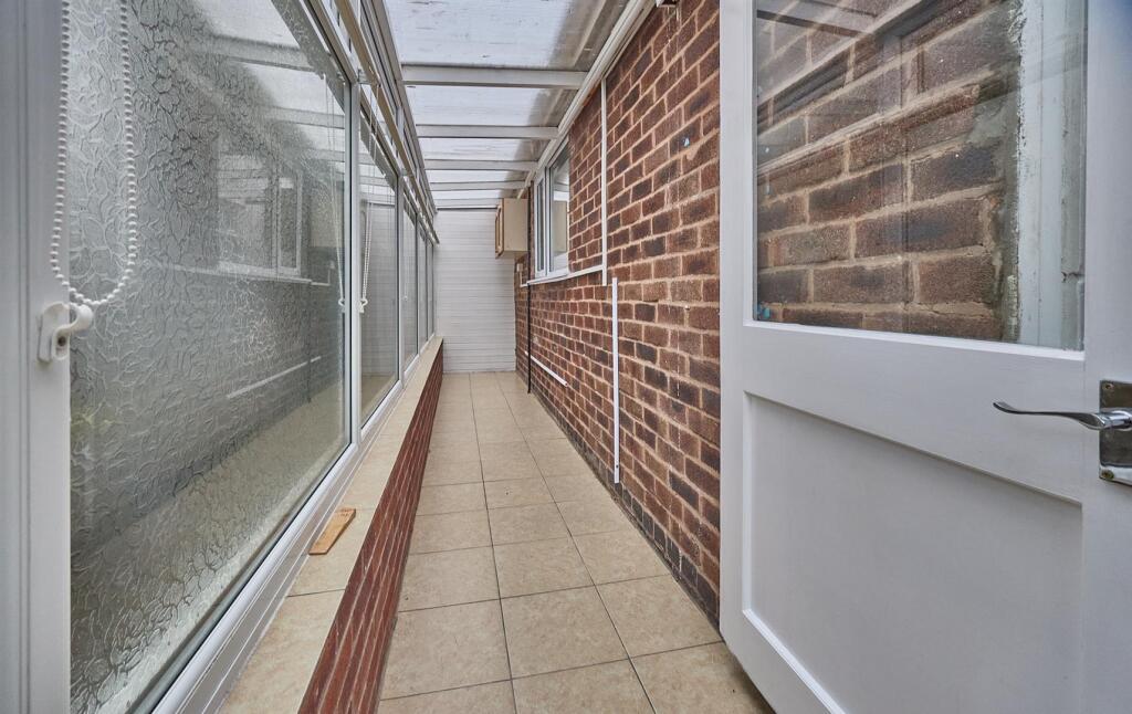 Large Side Porch/Utility Area