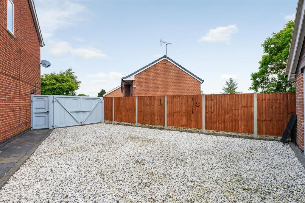 Driveway To Garage Entrance