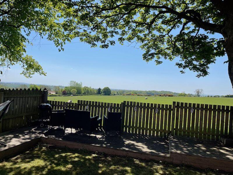 Rear Garden/Open rural View