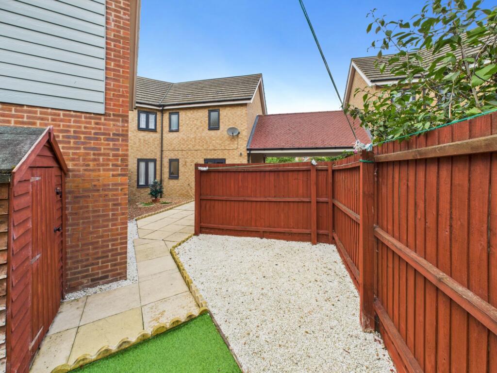 Rear garden
