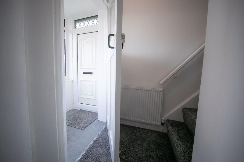 Porch and stairway