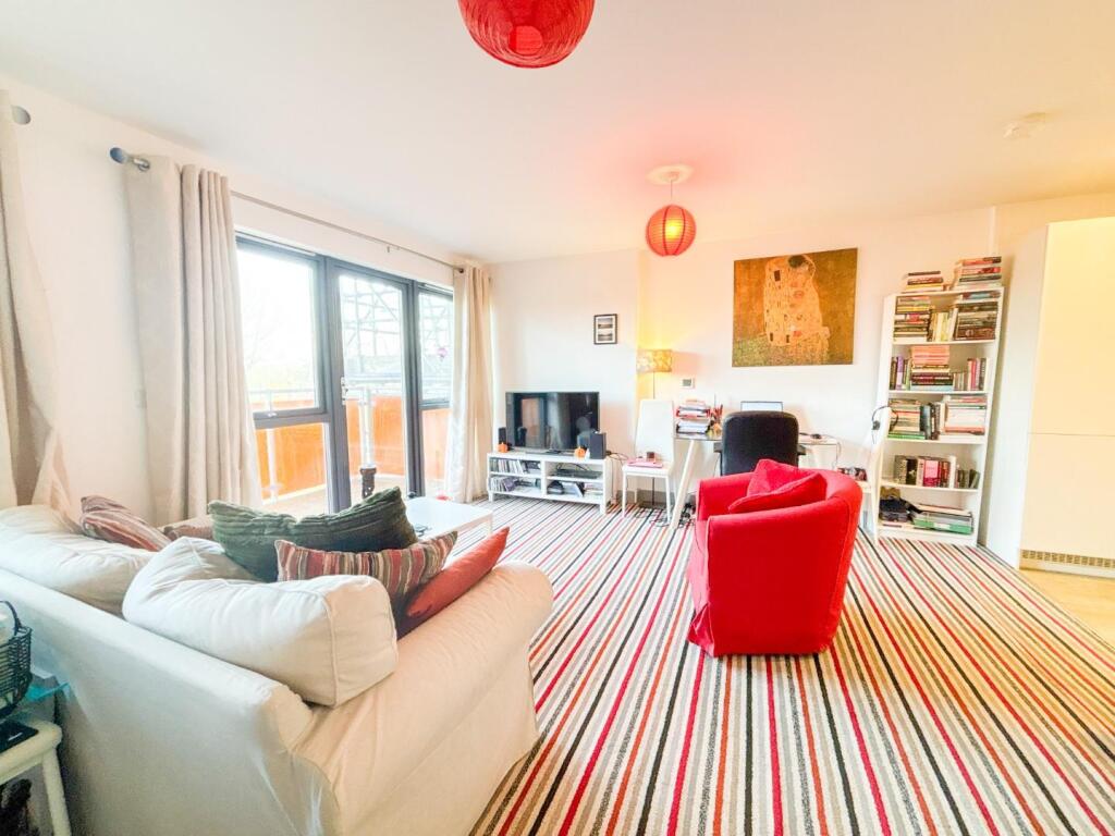Open plan kitchen and living area
