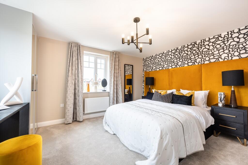 Parkin Show Home bedroom Hampton Beach