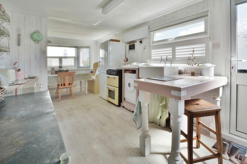 Kitchen to dining area