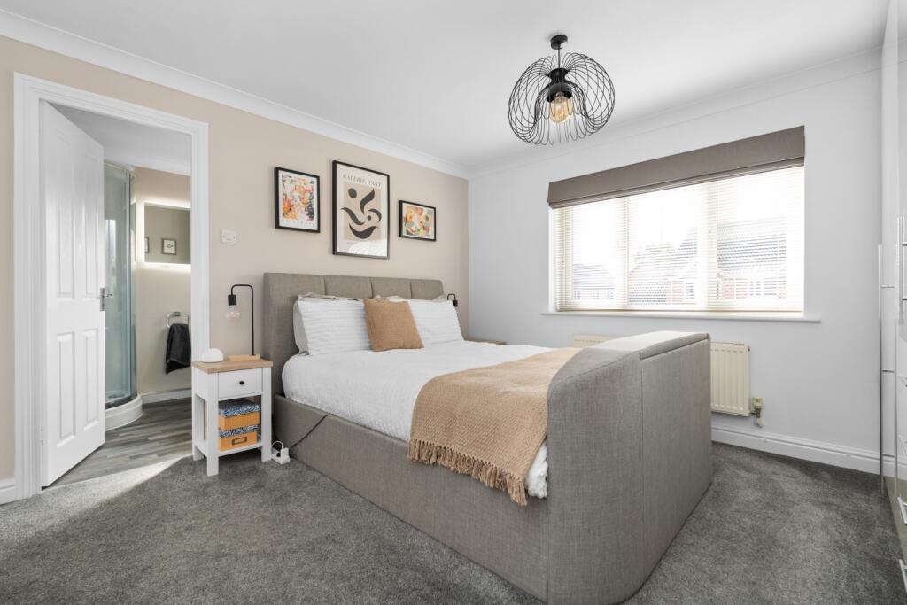 Bedroom 3 and view of the stunning ensuite
