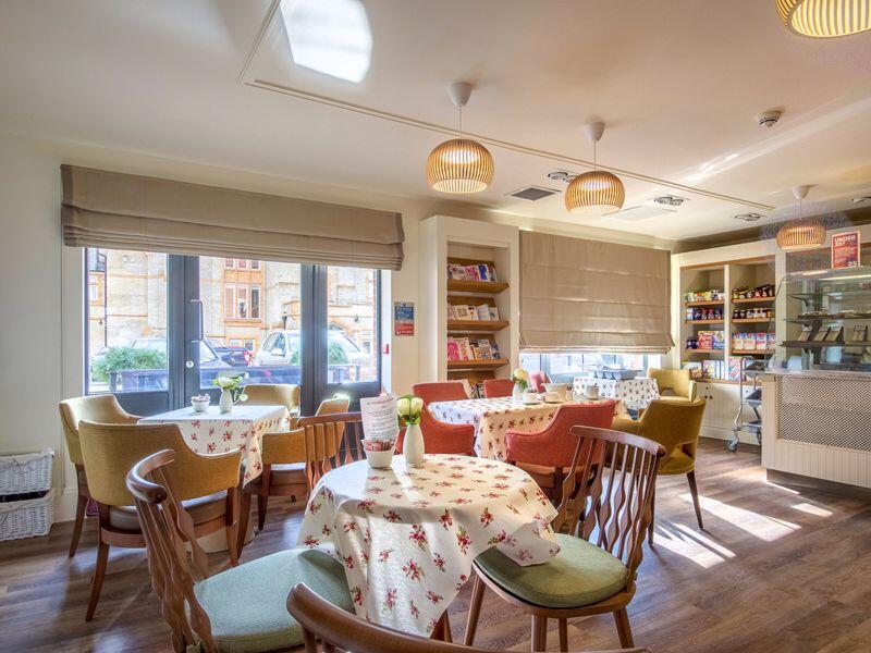 Cotton's café and on-site shop