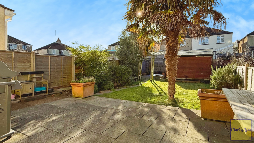 Rear garden
