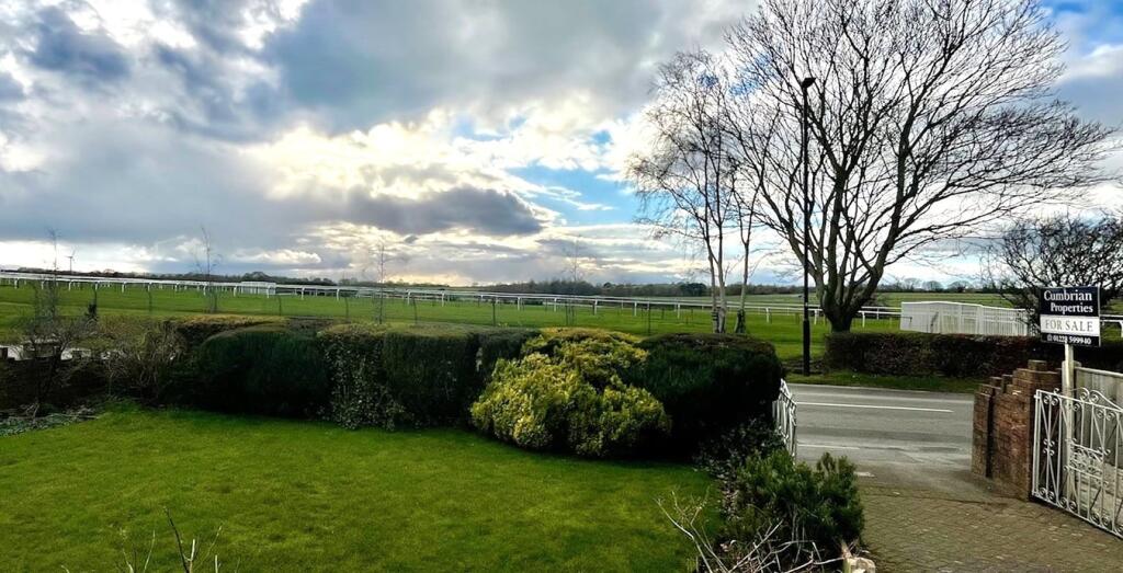 View to the racecourse