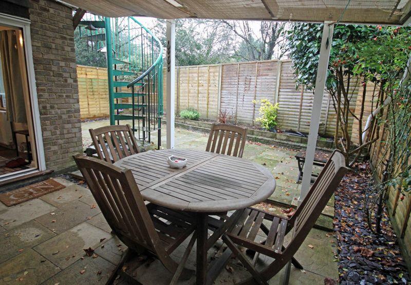 Undercover patio area