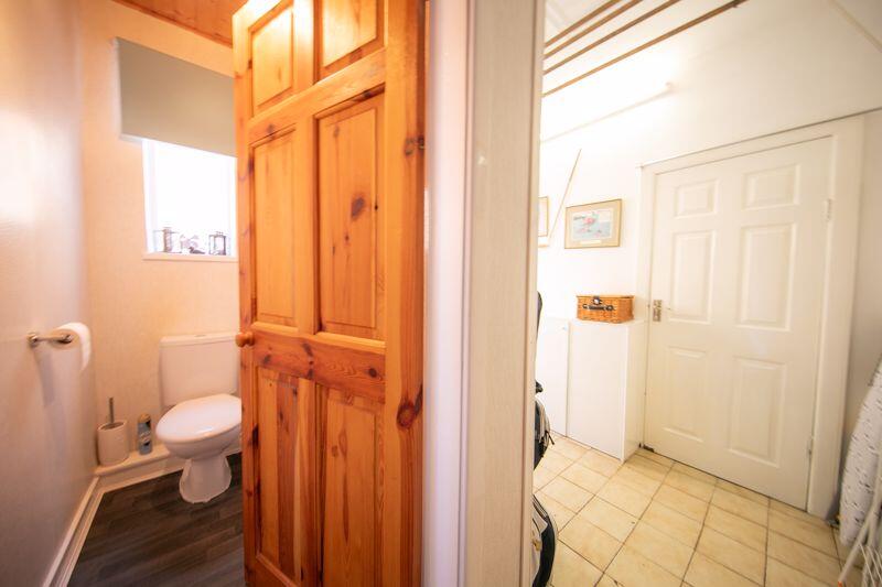 Ground floor washroom &amp; utilities...