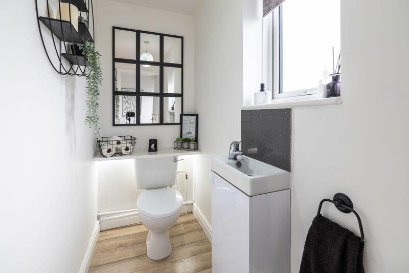 Downstairs cloakroom
