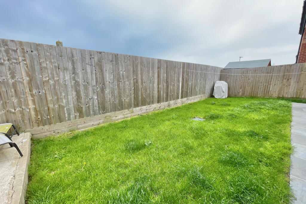 Rear garden