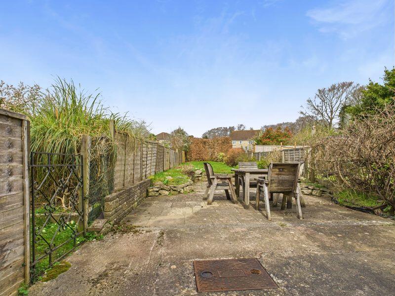 Rear garden