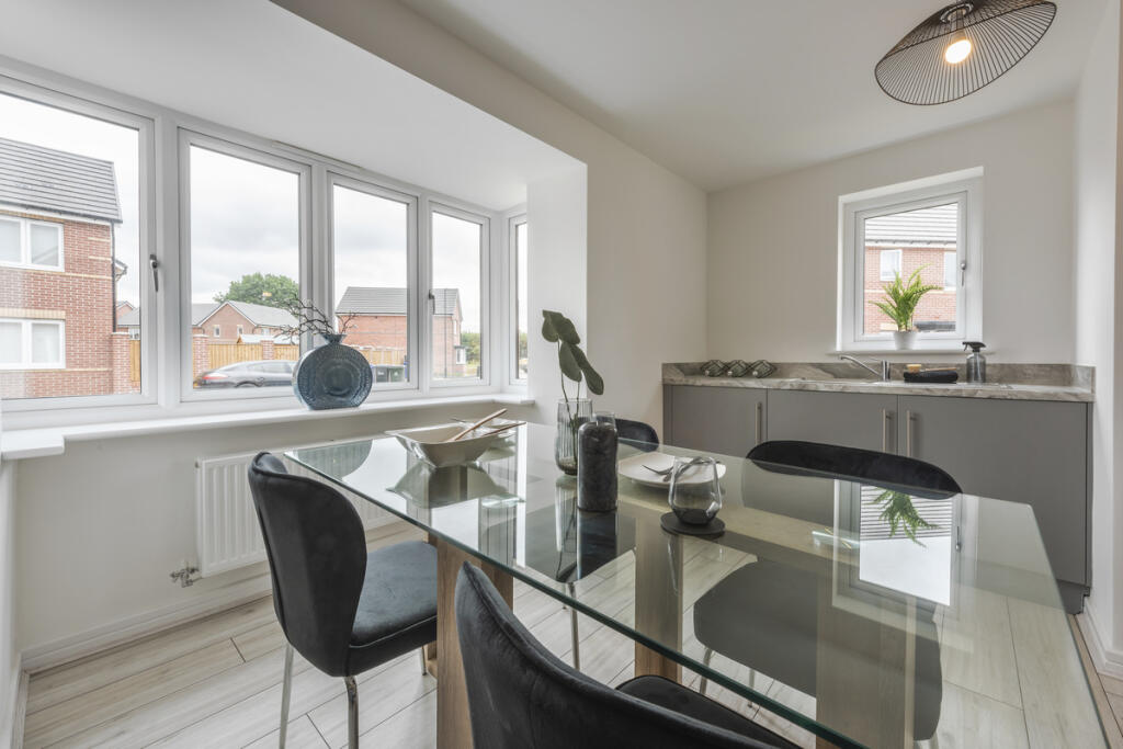 Indicative Kitchen/Dining Room, Contemporary Modern Decoration