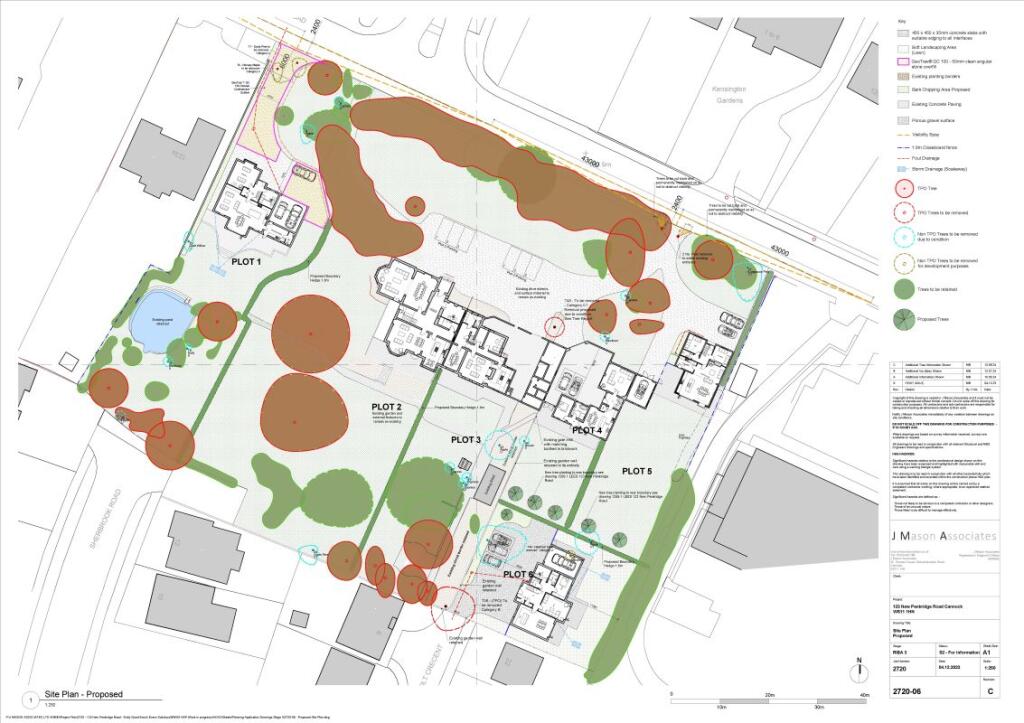 PROPOSED SITE PLAN WHEN DEVELOPED