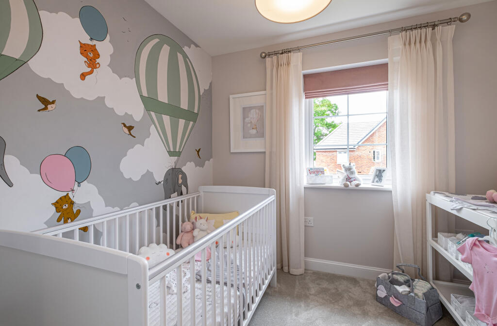 Interior view of bedroom 5 in our 5 bed Lamberton home
