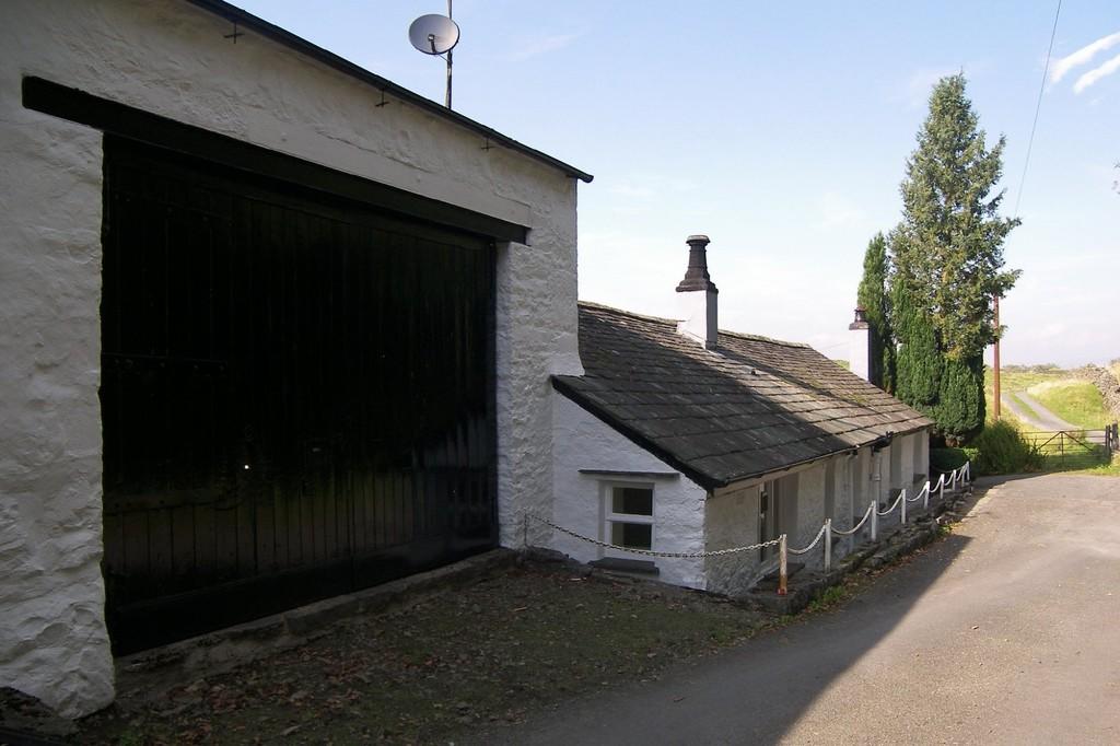 Rear of property