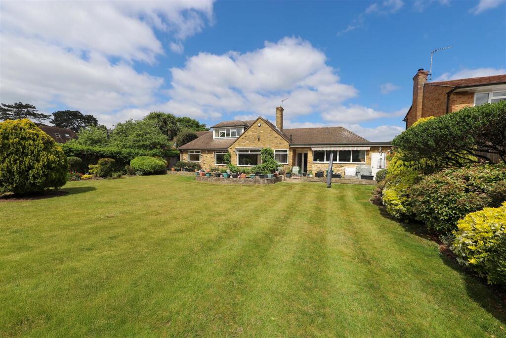Rear garden view