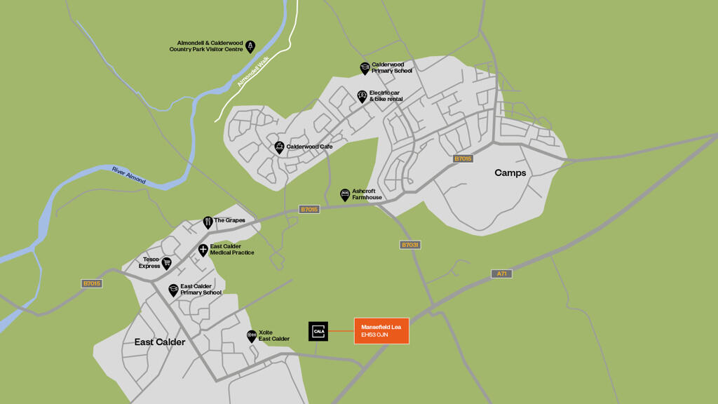 mansefield lea, east calder