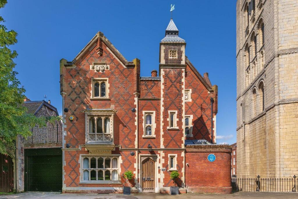 Norman Tower Cottage [Front Elevation Close Up] WH