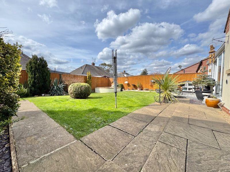 Rear garden