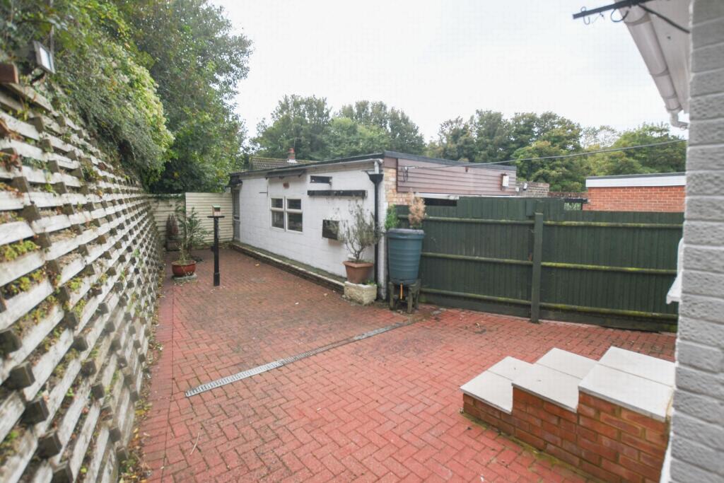 Rear garden