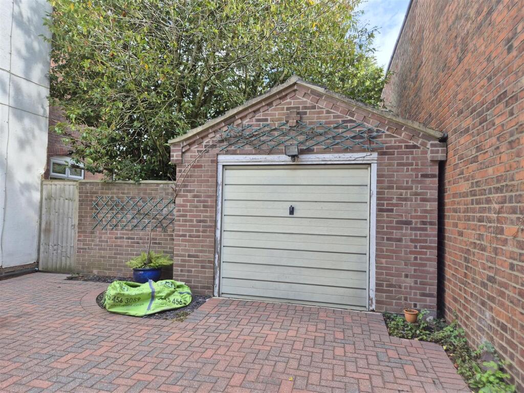 Detached Brick Garage