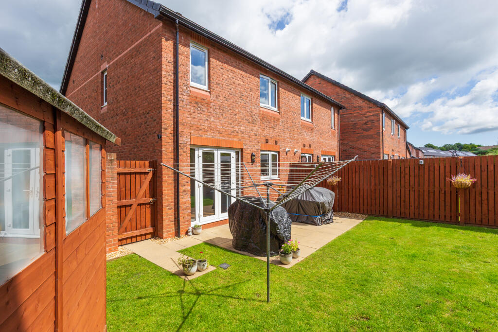 Rear View with Garden